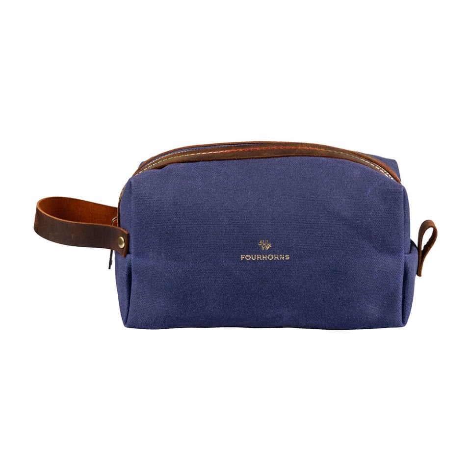 Mavi Seyahat & Makyaj Çantası