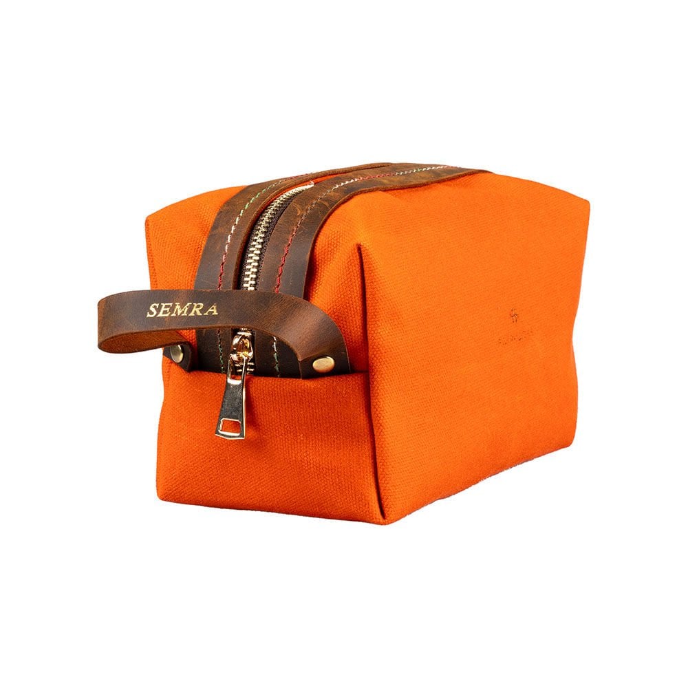 Turuncu Nadobag | Seyahat & Makyaj Çantası
